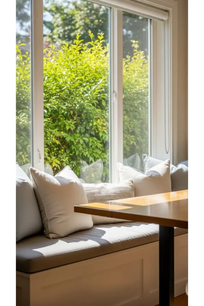 Window Seat Dining Nook