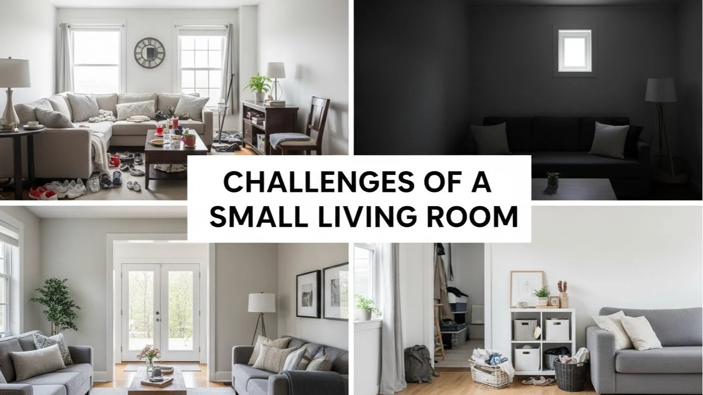 challenges of a small living room