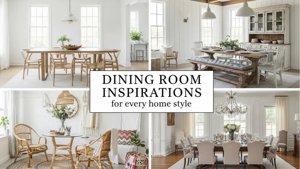 dining room inspirations for every home style