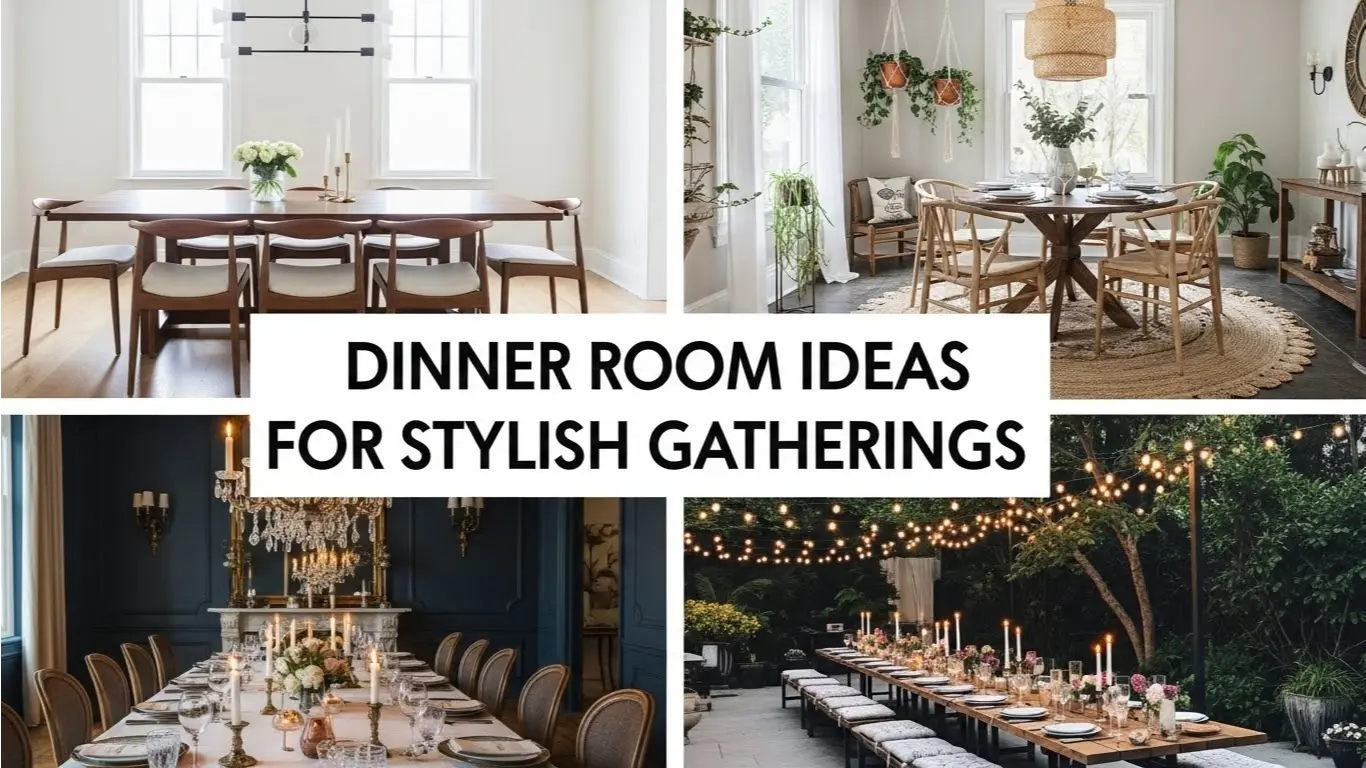 dinner room ideas for stylish gatherings