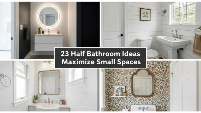 half bathroom ideas maximize small spaces