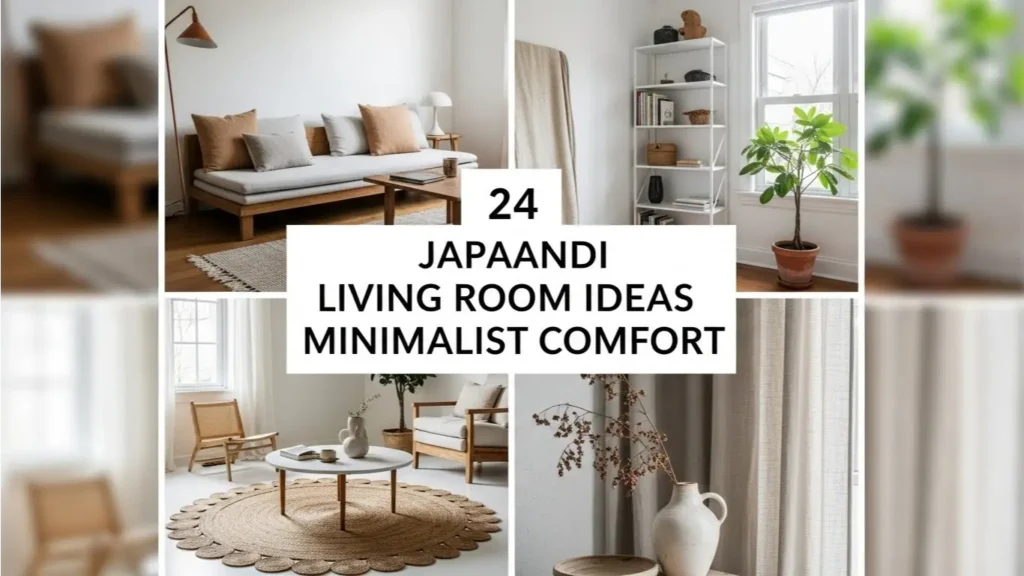 japandi living room ideas for minimalist comfort