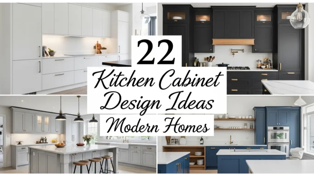 kitchen cabinet design ideas modern homes