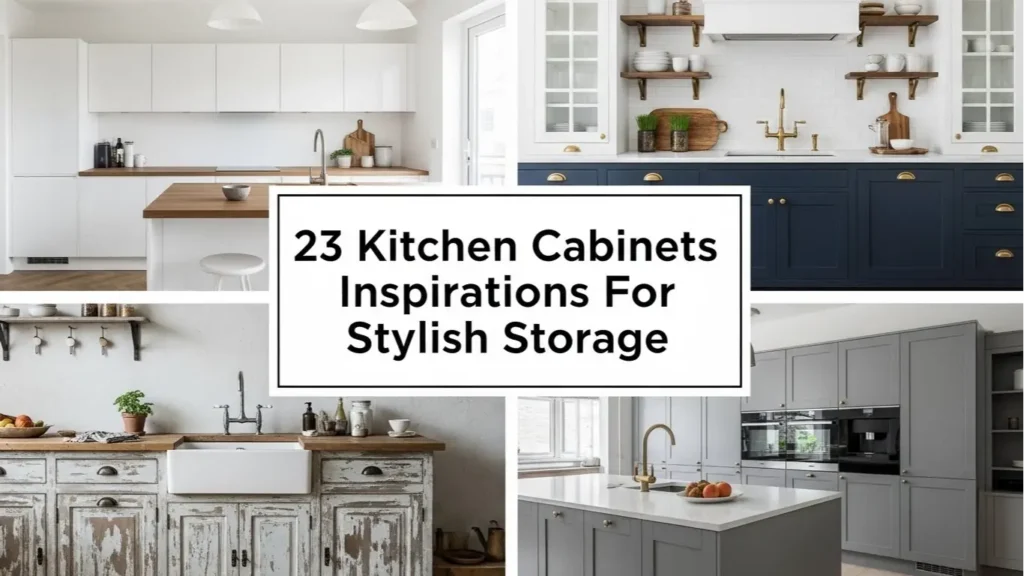 kitchen cabinets inspirations for stylish storage