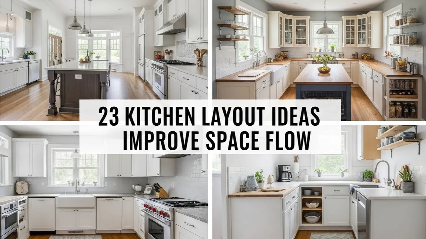 kitchen layout ideas improve space flow