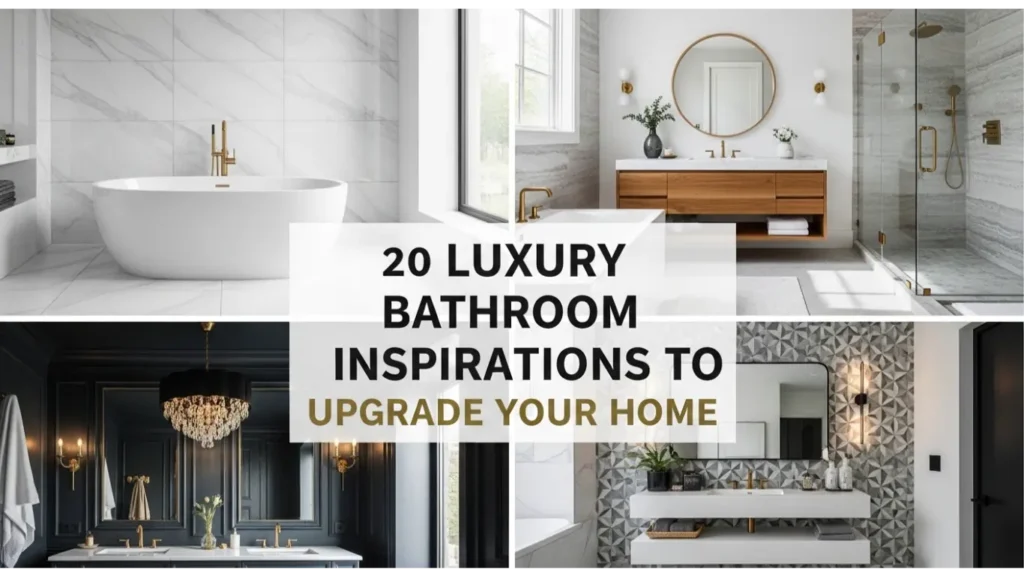 luxury bathroom inspirations