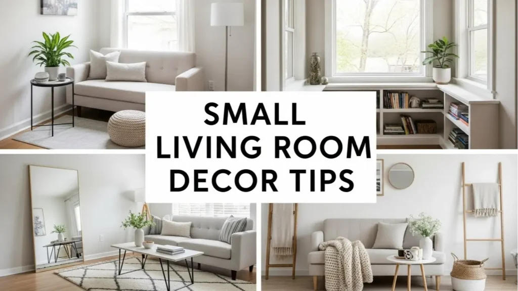 small living room decor tips