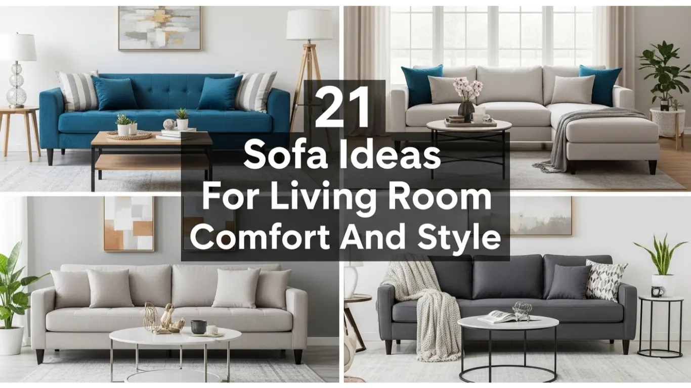 sofa ideas for living room comfort and style