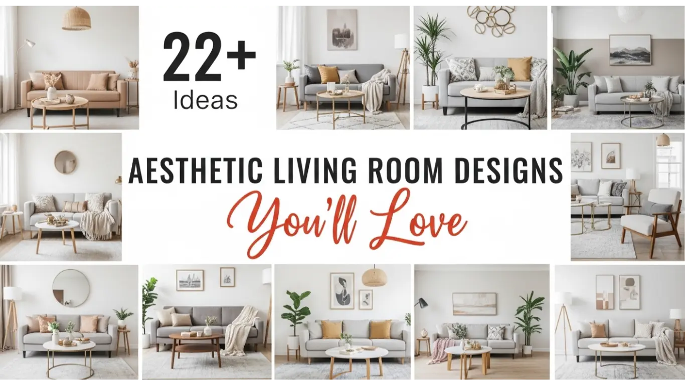 Aesthetic Living Room Designs You'll Love 22+ Ideas 1 Aesthetic Living Room Designs You'll Love