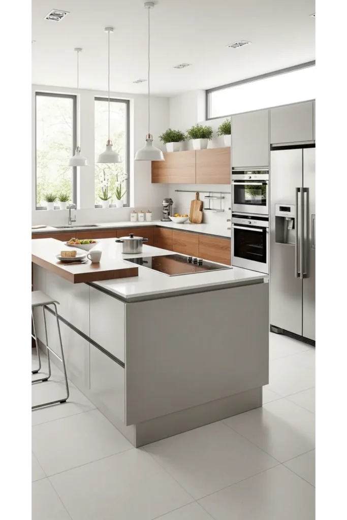 23 Modular Kitchen Design Inspirations For Efficiency 20 Anti-Slip Flooring Choices