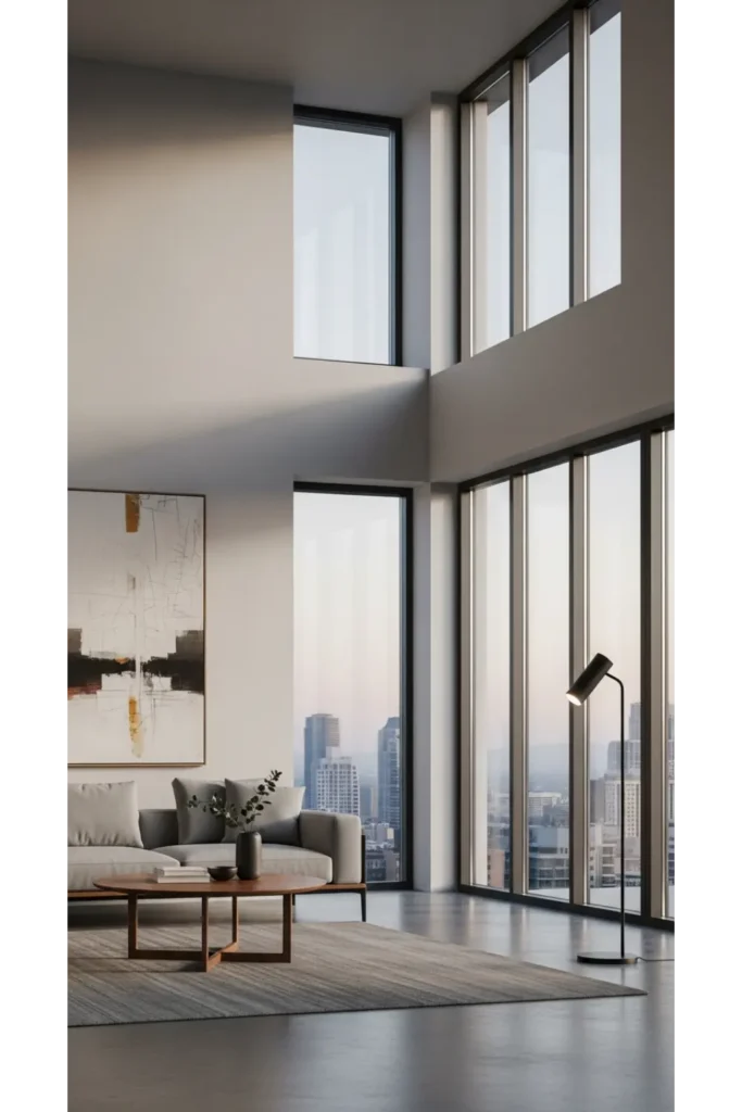 23+ Modern Living Room Decor Ideas for Sleek Homes 21 Architectural Simplicity