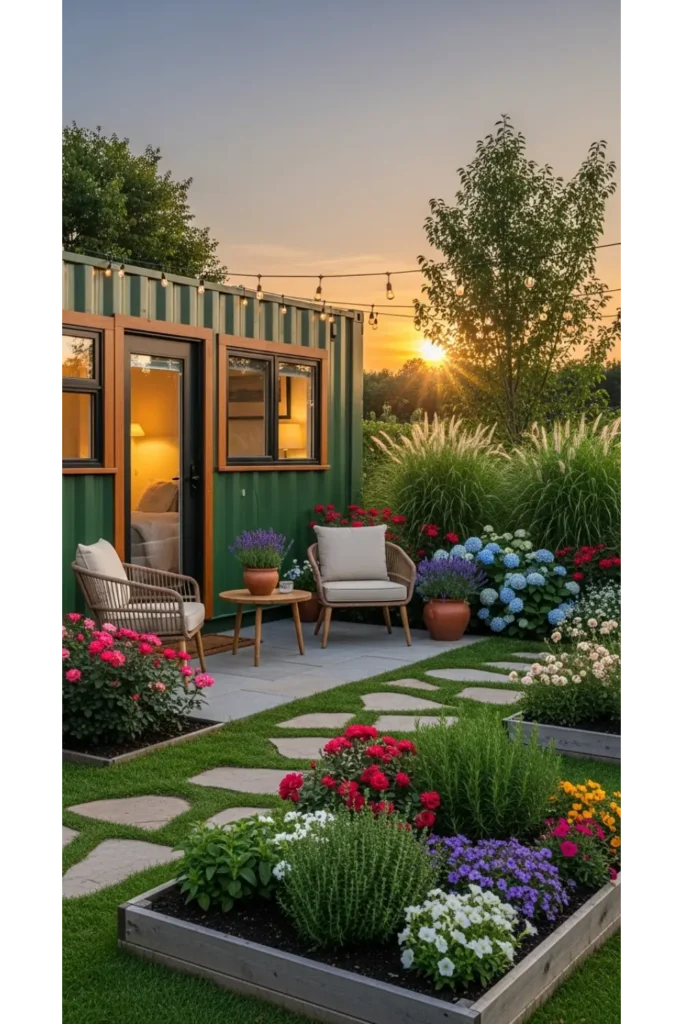 24 Shipping Container Homes for Smart Living 12 Backyard Guest Suite