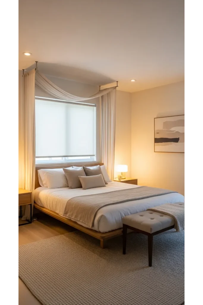 18+ Classy Bedroom Designs for a Timeless Look 19 Balanced Minimal Decor Philosophy