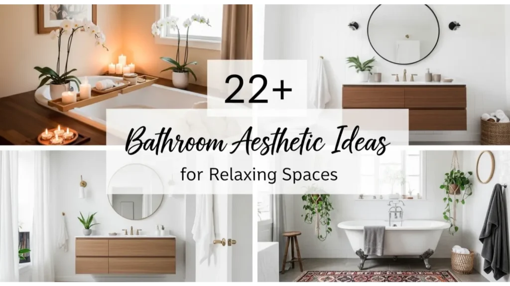 Bathroom Aesthetic Ideas for Relaxing Space