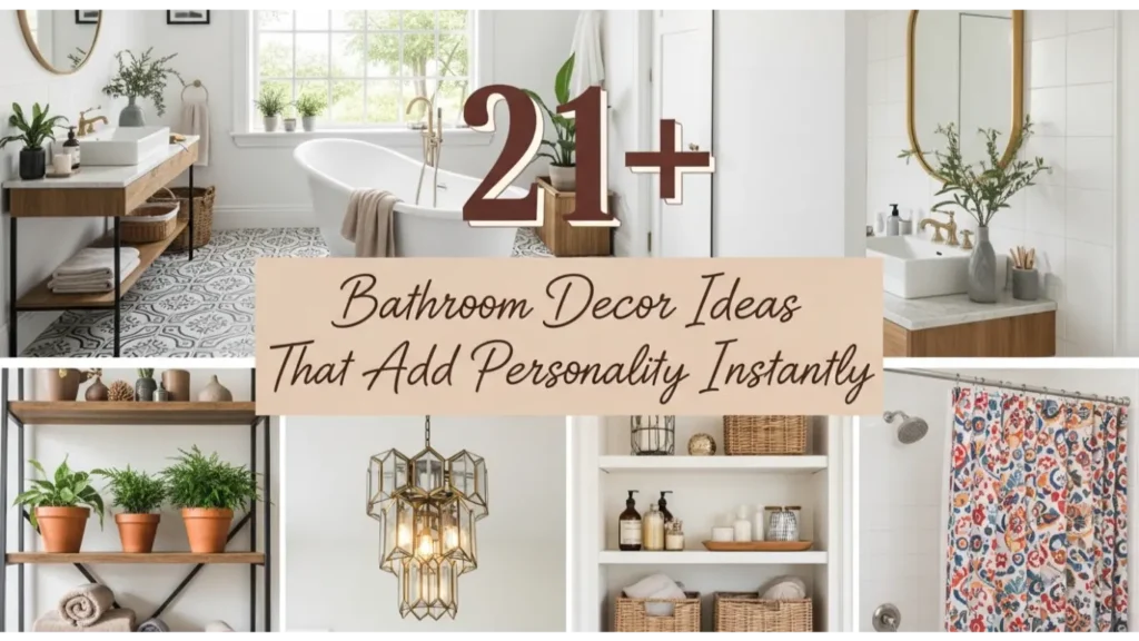 Bathroom Decor Ideas That Add Personality