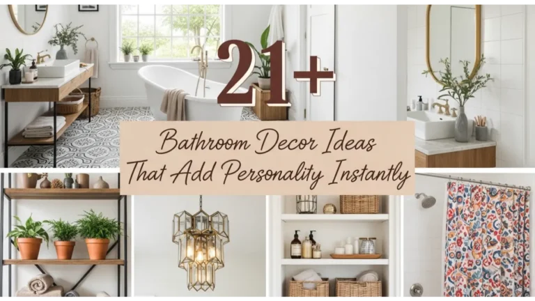 Bathroom Decor Ideas That Add Personality