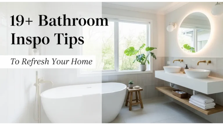 Bathroom Inspo Ttips To Refresh Your Home
