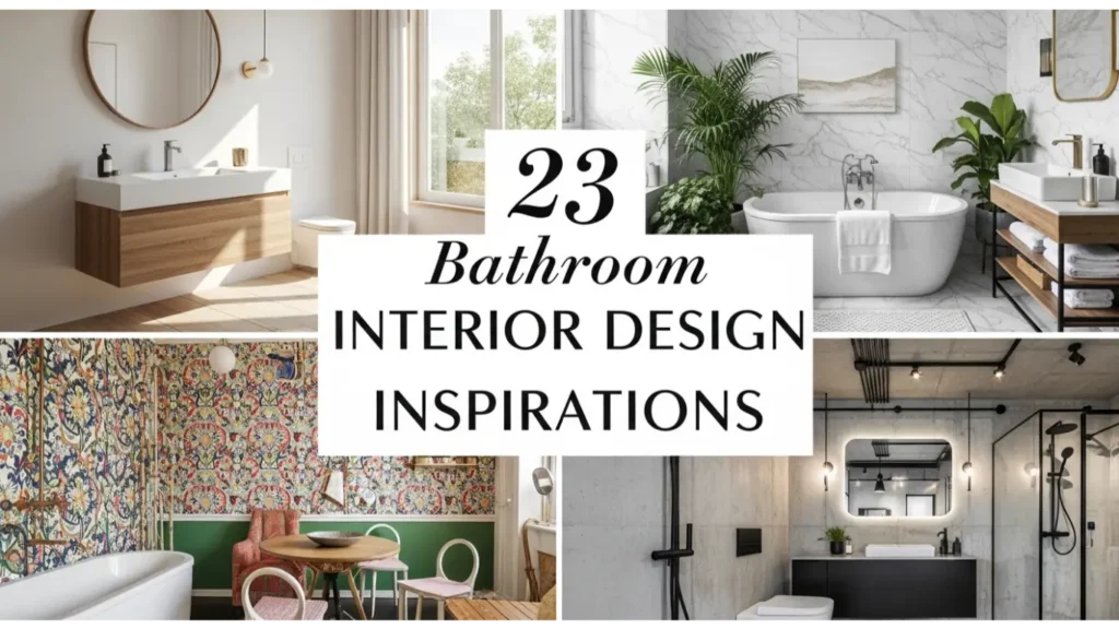 Bathroom Interior Design Inspirations