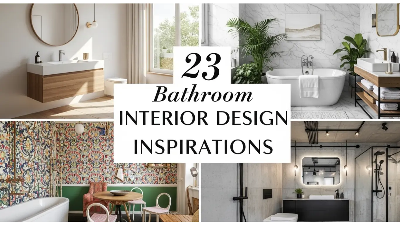 Bathroom Interior Design Inspirations