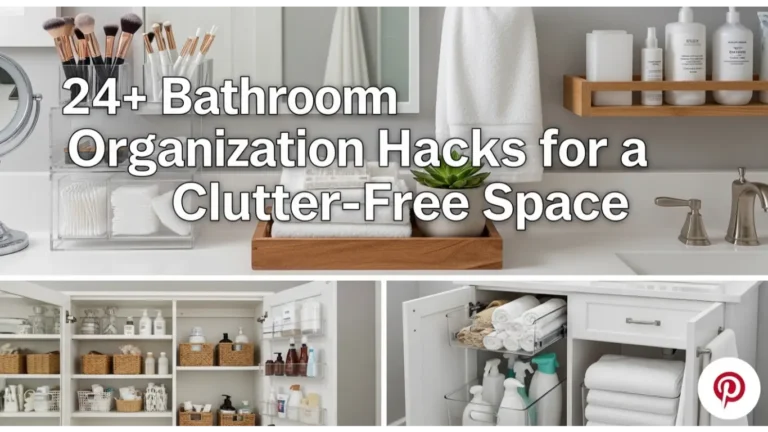 Bathroom Organization Hacks