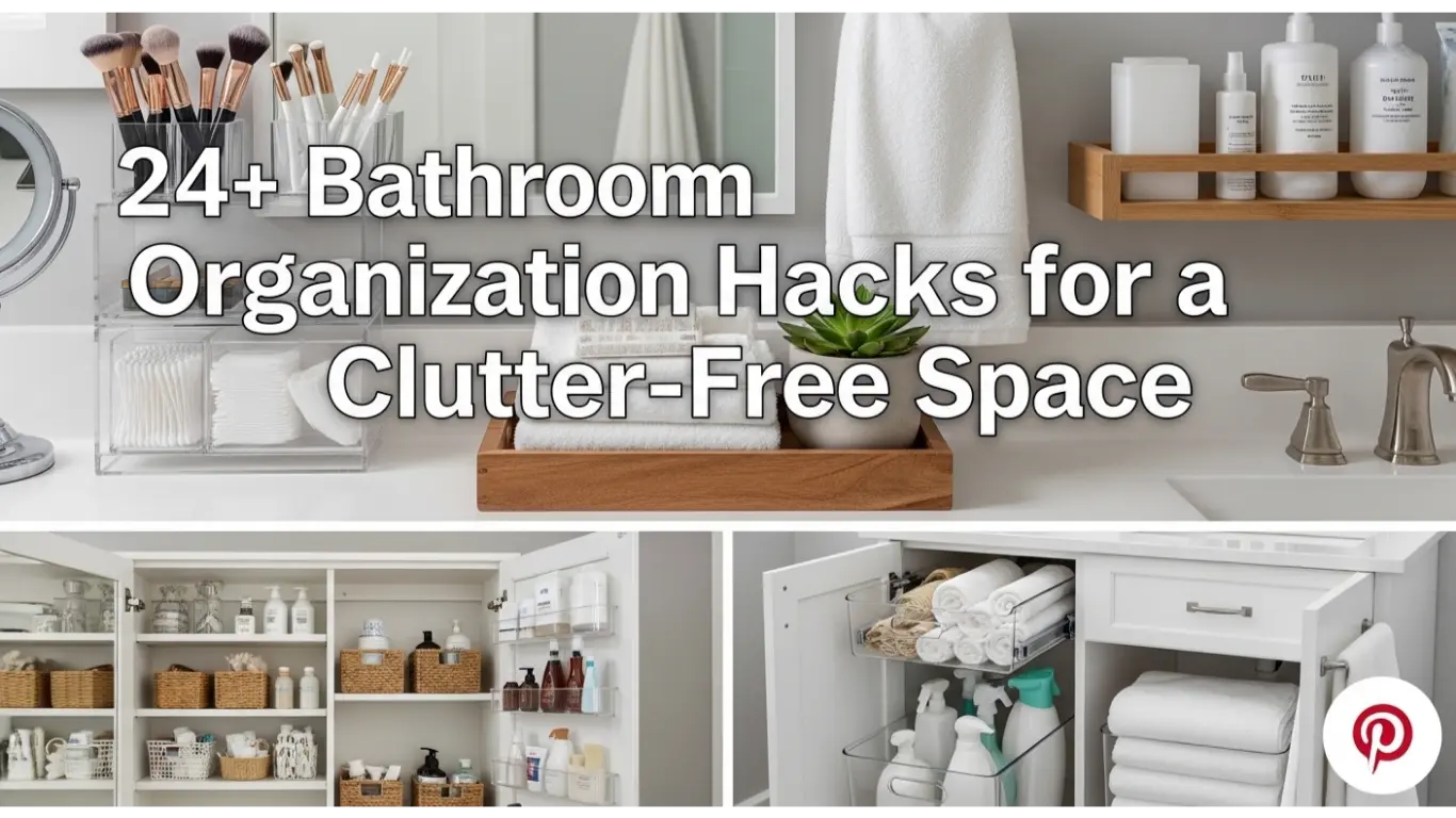 Bathroom Organization Hacks