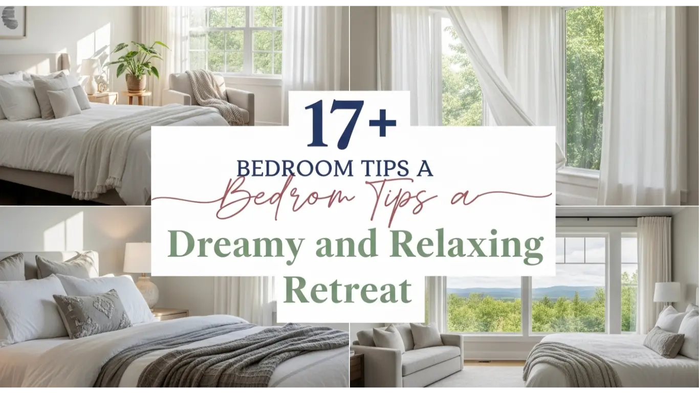Bedroom Tips for Dreamy Relaxing Retreat