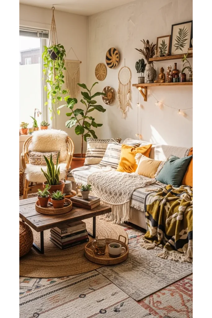 Boho Cozy Apartment Style