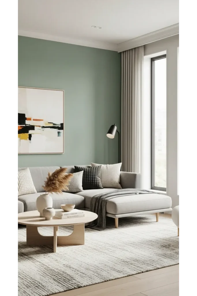 24+ Contemporary Living Room Ideas Modern Comfort 25 Calm Color Anchors