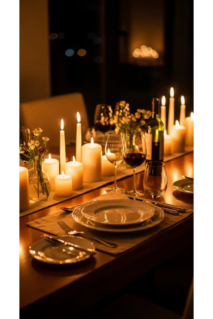 Candlelight for Evening Warmth