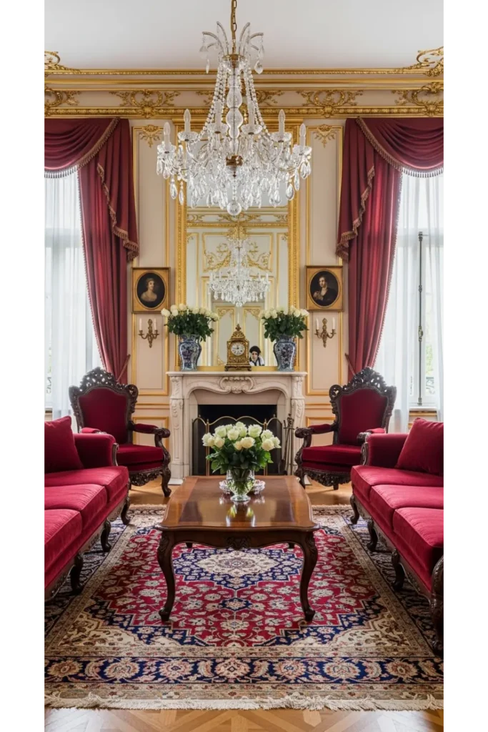 24+ Luxury Living Room Inspirations High End Homes 4 Classic European Inspired Salon