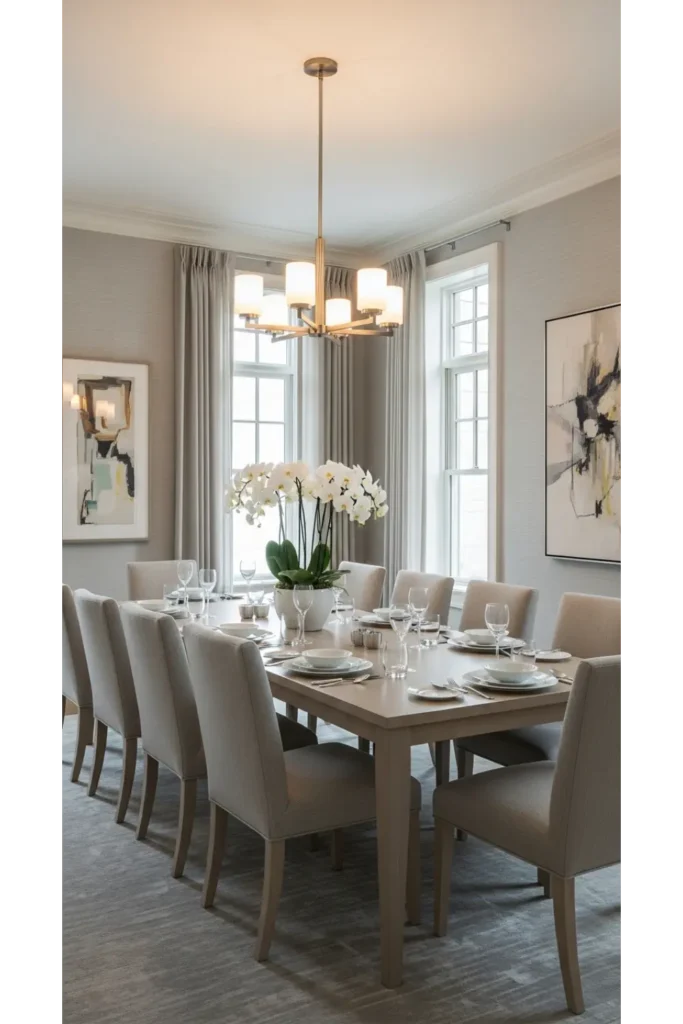 23 Dining Room Inspirations For Elegant Living 2 Classic Neutral Harmony
