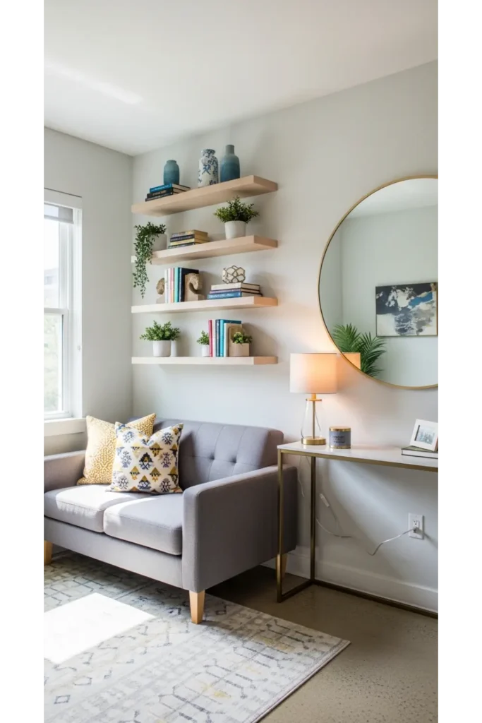 23 Living Room Inspo Ideas You'll Love 15 Compact Apartment Smart Layout