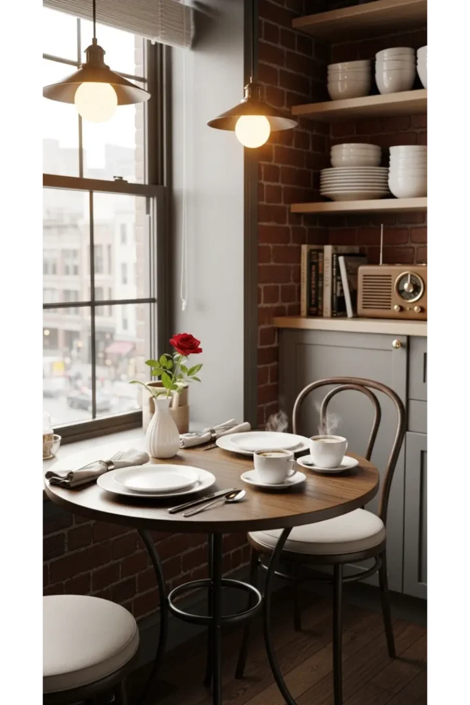 Compact Bistro Table