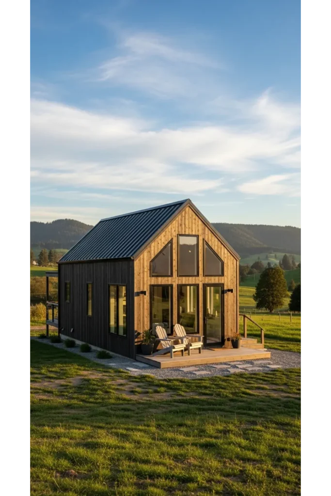 Compact Guest House Barn