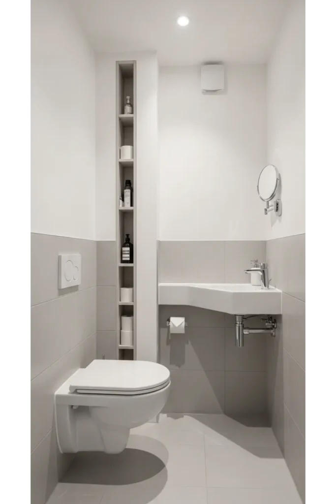 20+ Modern Bathroom Design Inspirations for Sleek Homes 12 Compact Luxury for Small Spaces