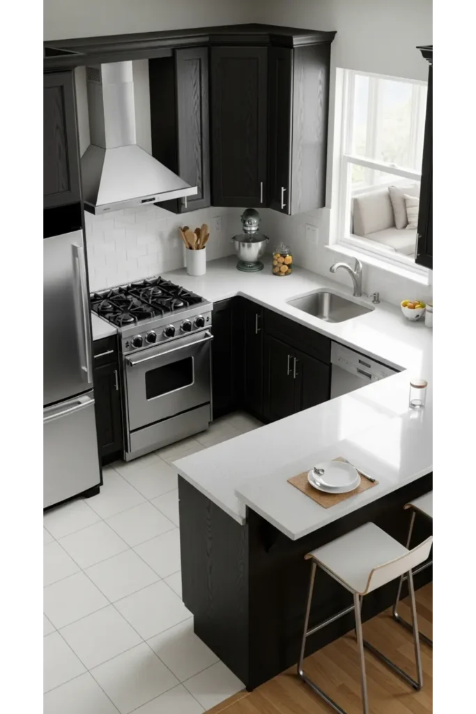 Compact U-Shaped Layouts