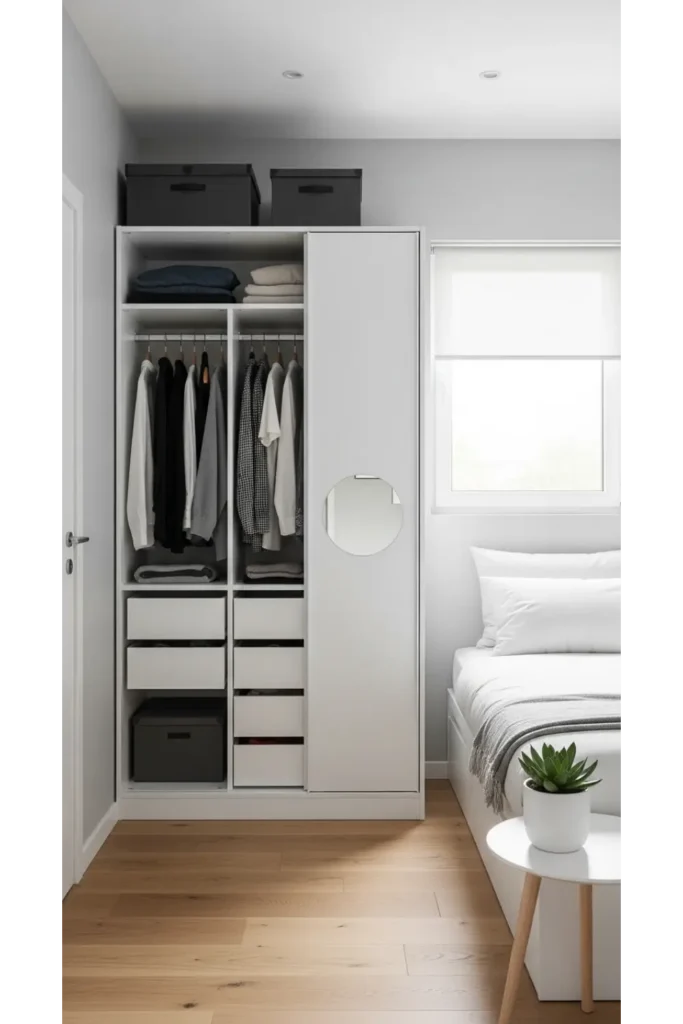 Compact Wardrobe For Small Bedrooms