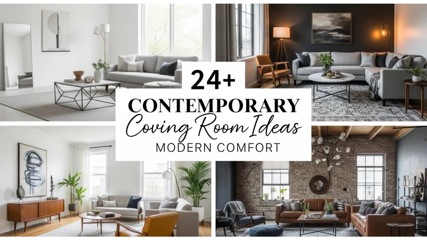 Contemporary Living Room Ideas Modern Comfort