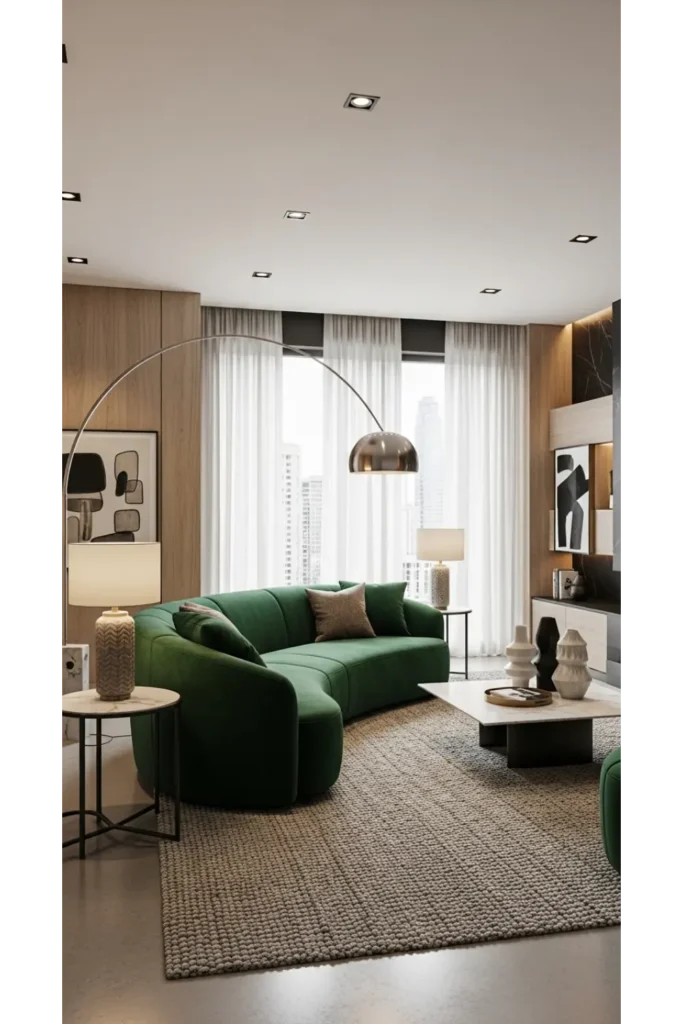 Contemporary Luxury With Statement Seating