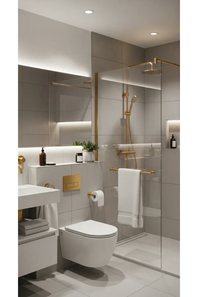 Coordinated Hardware and Fixture Finish