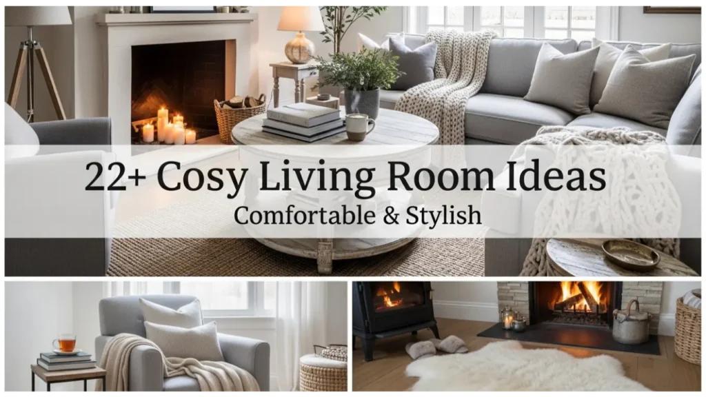 Cosy Living Room Ideas Comfortable Stylish