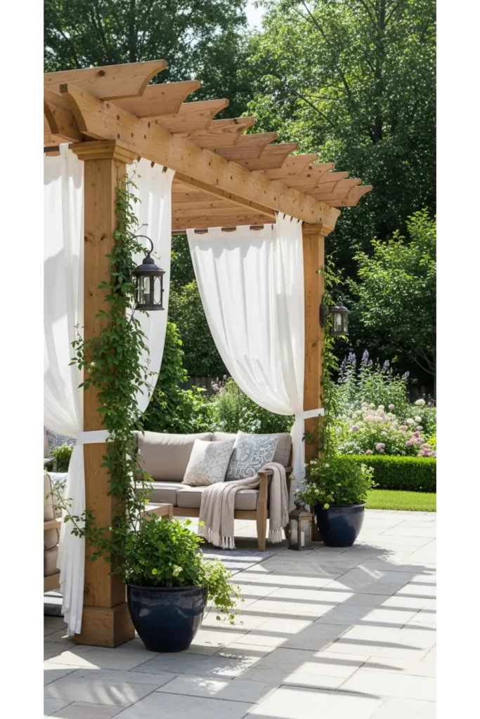 Covered Pergola Retreat