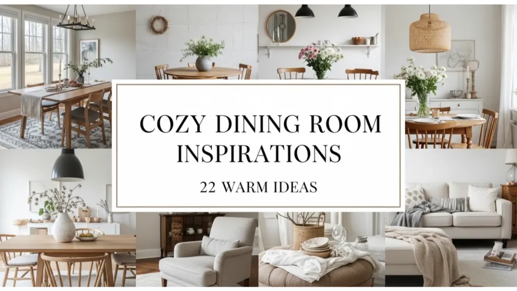Cozy Dining Room Inspirations