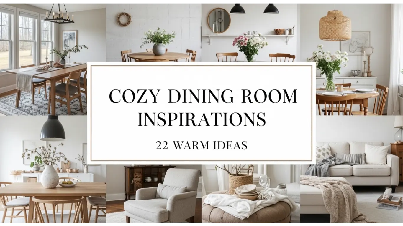 Cozy Dining Room Inspirations