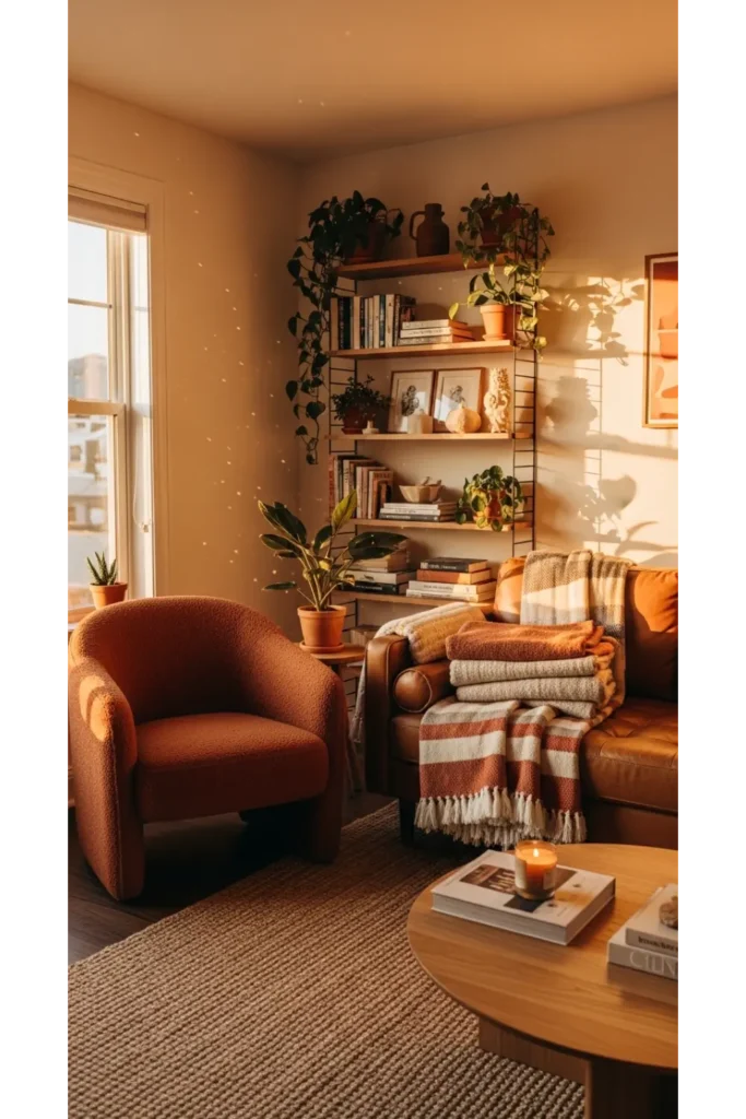 23 Living Room Inspo Ideas You'll Love 4 Cozy Earth Tone Retreat