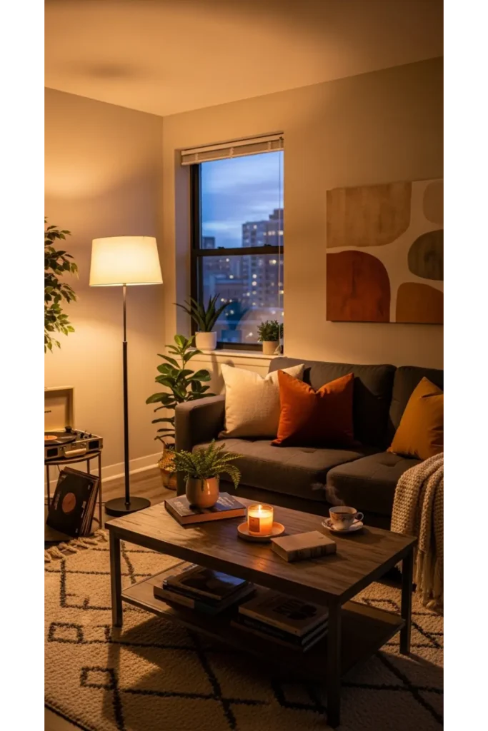 Cozy Evening Focused Room