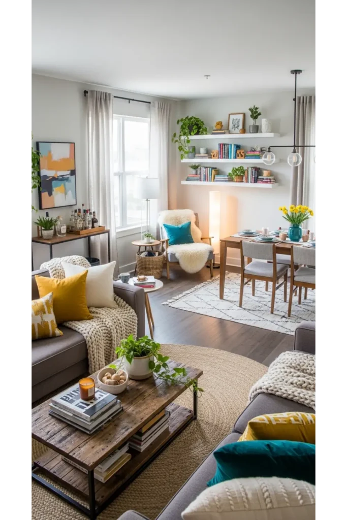 Cozy Open Concept Living