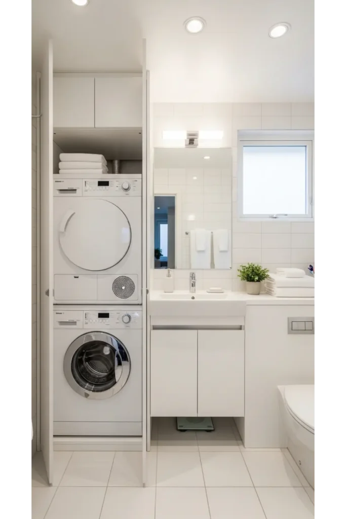 Create a Built In Laundry Niche