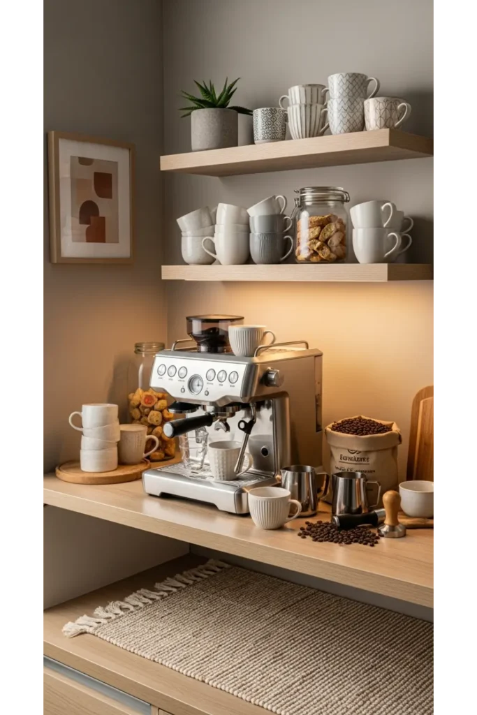 Create a Coffee or Beverage Station