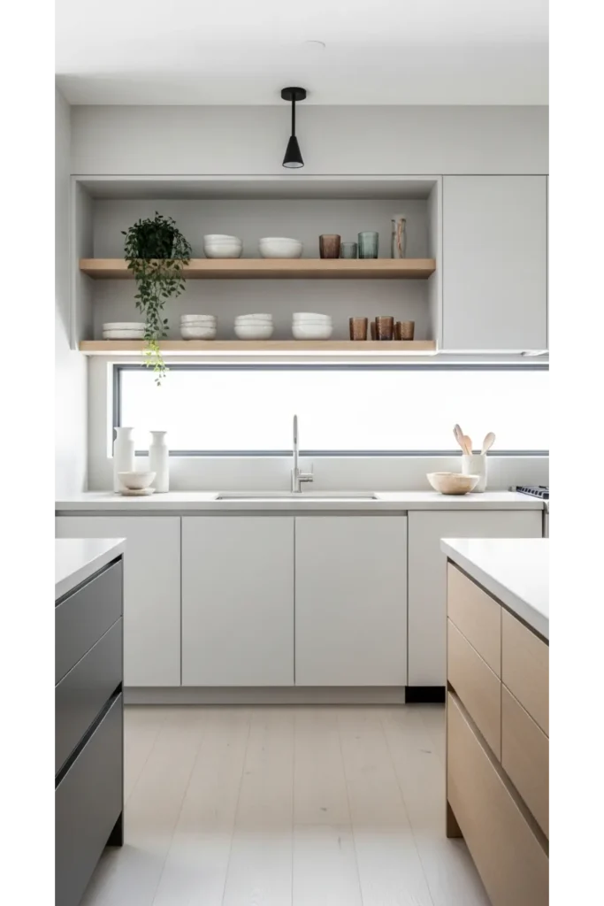 Kitchen Design Inspirations Modern Living 20 Ideas 14 Curated Display Shelving With Visual Control